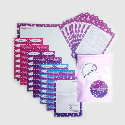 Babyshower spellenpakket