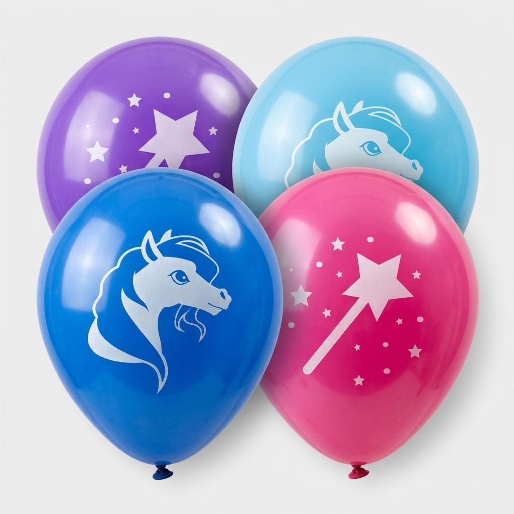 Sparkle ballonnen met eenhoorn ballonnen
