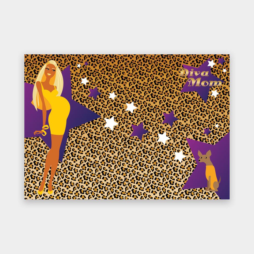 Diva mom placemats