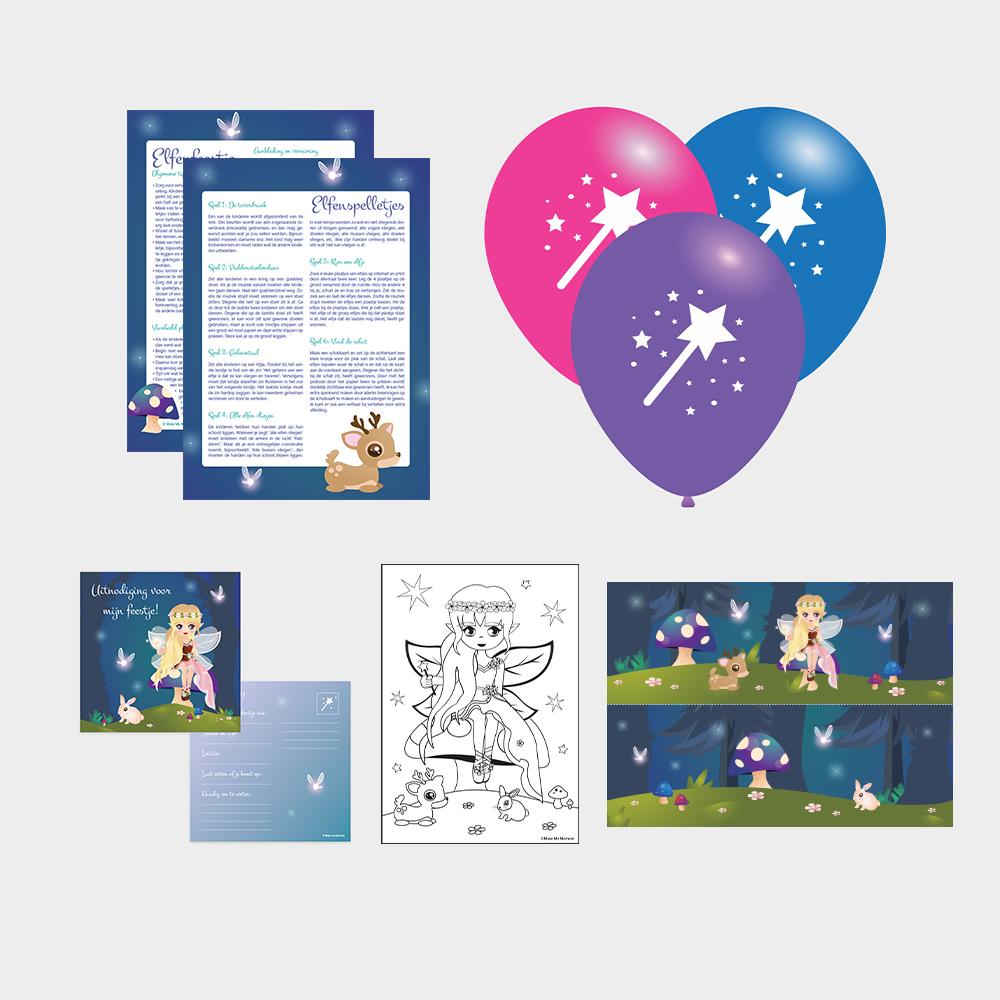 Elfen kinderfeest pakket
