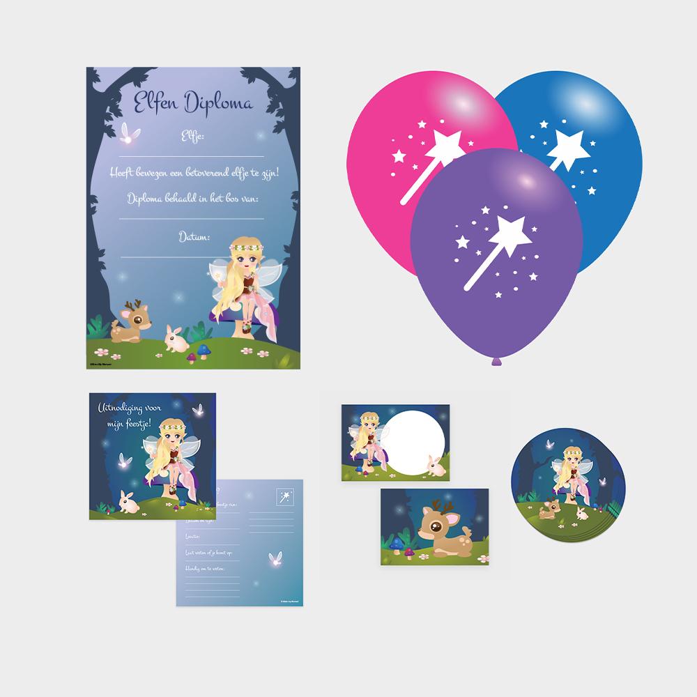 Elfen kinderfeest pakket