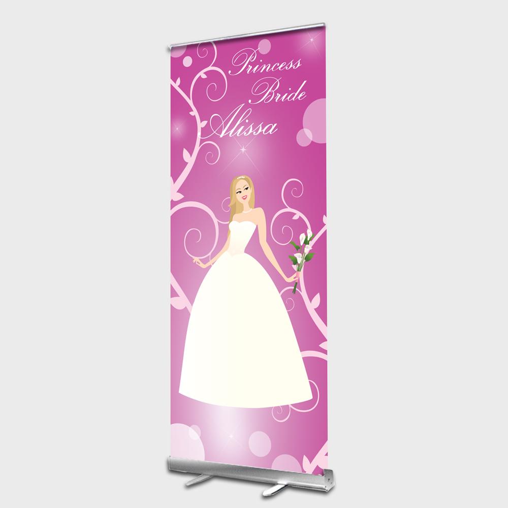Princess bride roll up banner