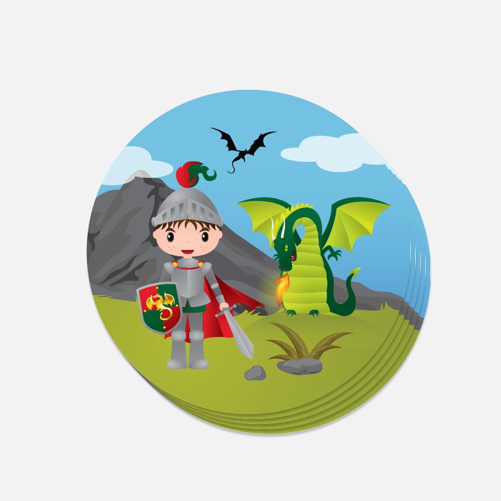 Ridder stickers rond