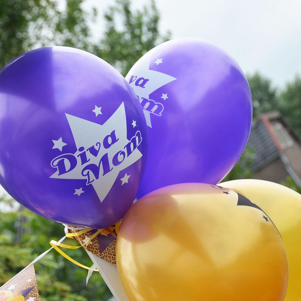 Ballonnen Diva Mom Babyshower