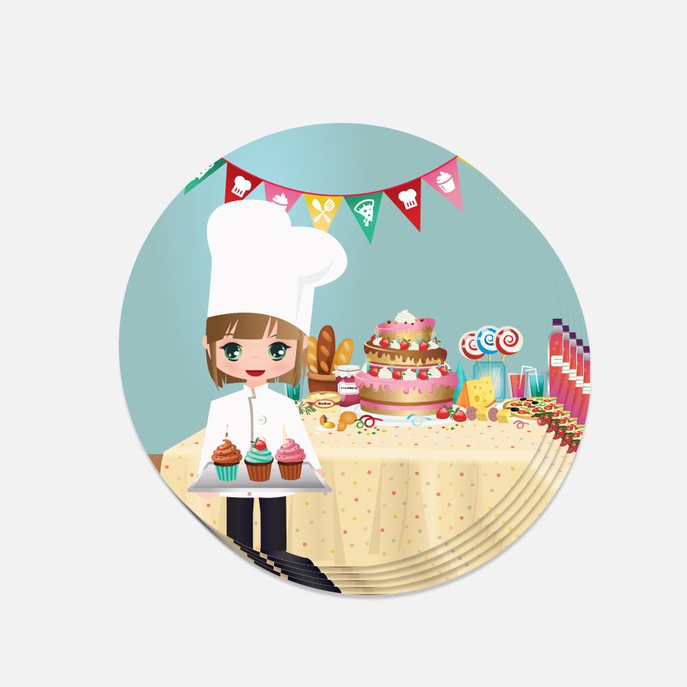 Chefkok stickers 