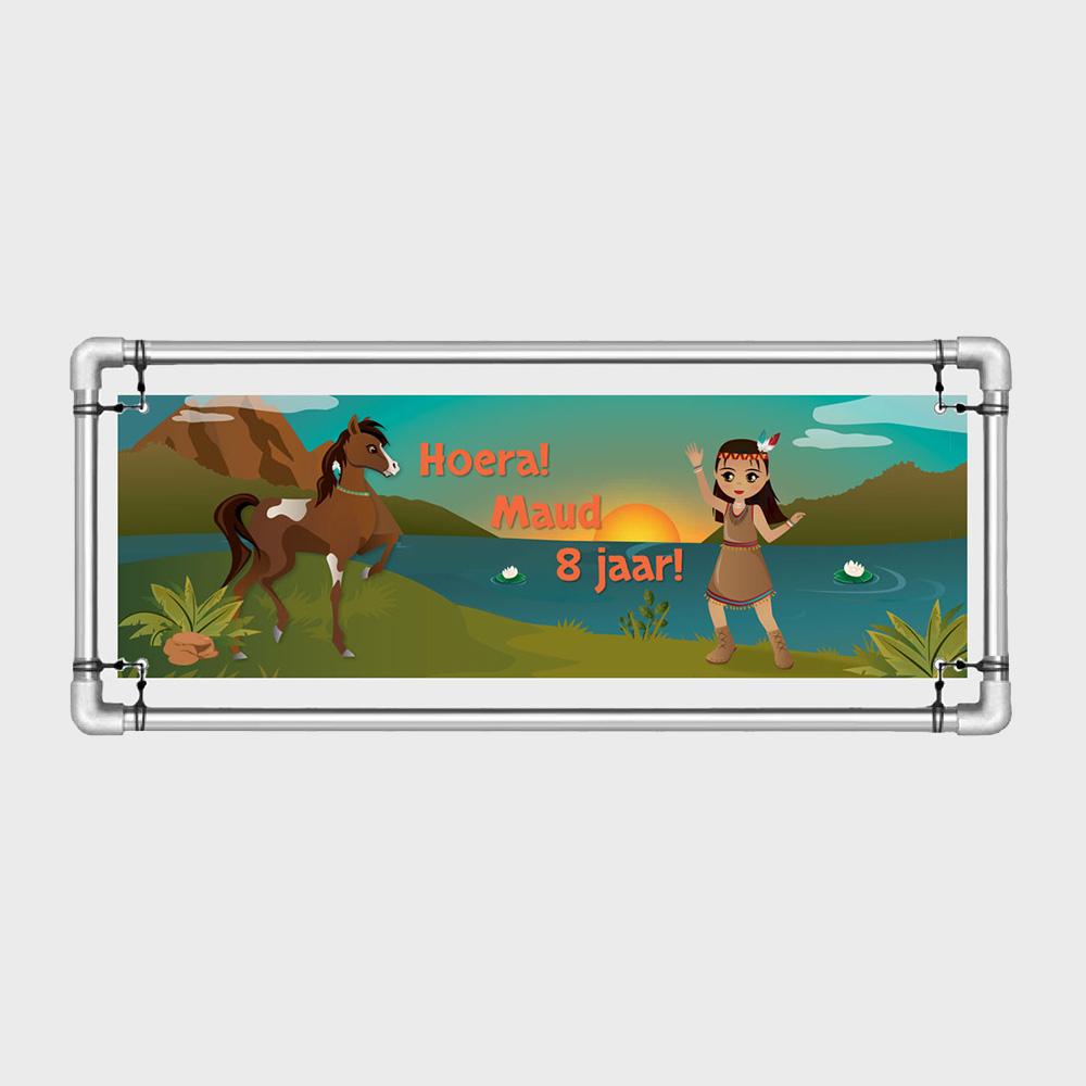 Spandoek indianen meisje