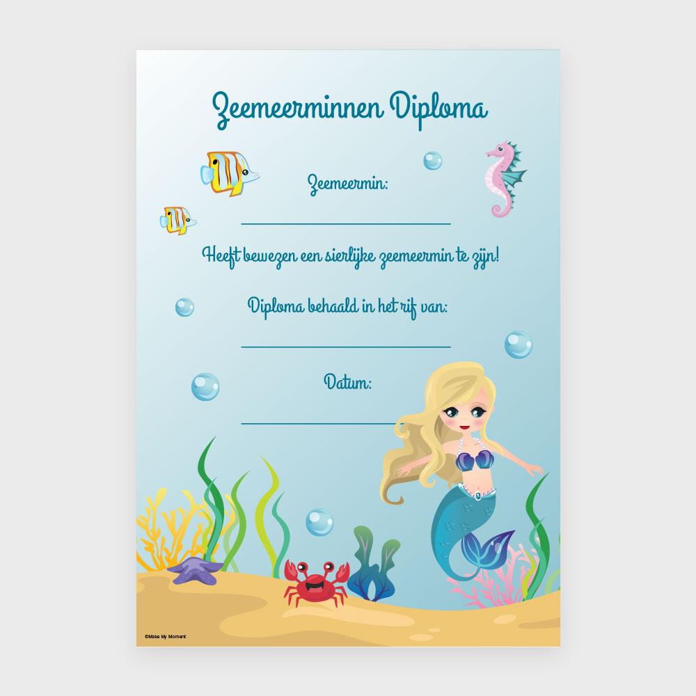 Zeemeerminnen Diploma